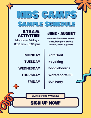 Kid's Summer Camp Registration 2025